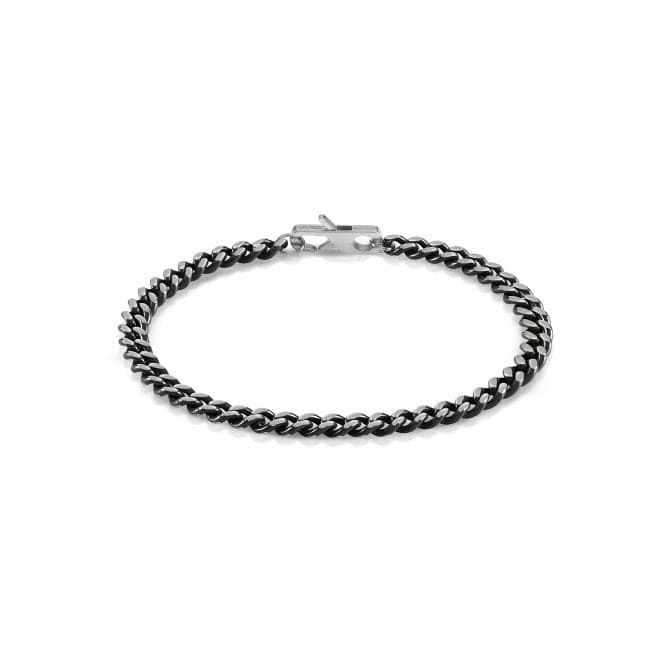 Mens Black Steel Chain Bracelet UMB01382STBKLGuess JewelleryUMB01382STBKL