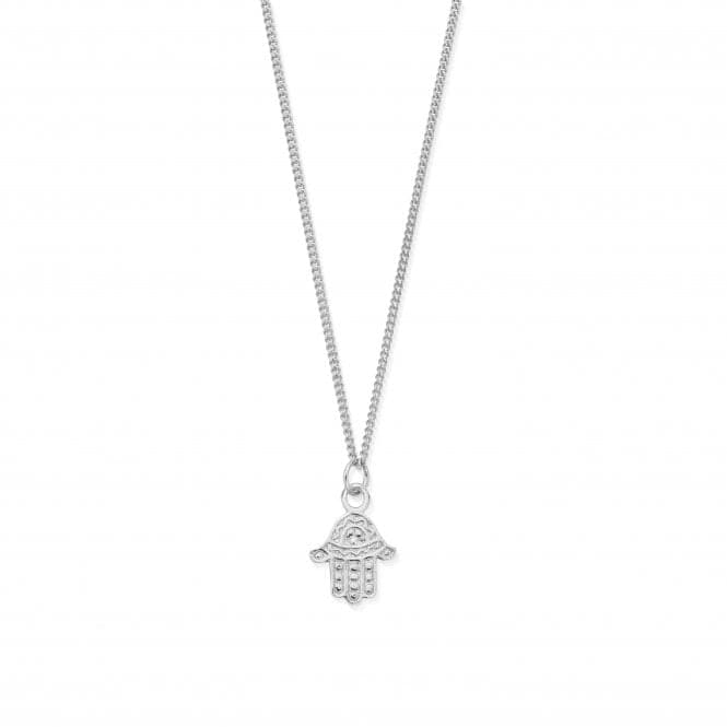 Men's Curb Chain Hamsa Necklace SNCC1607MChloBoSNCC1607M