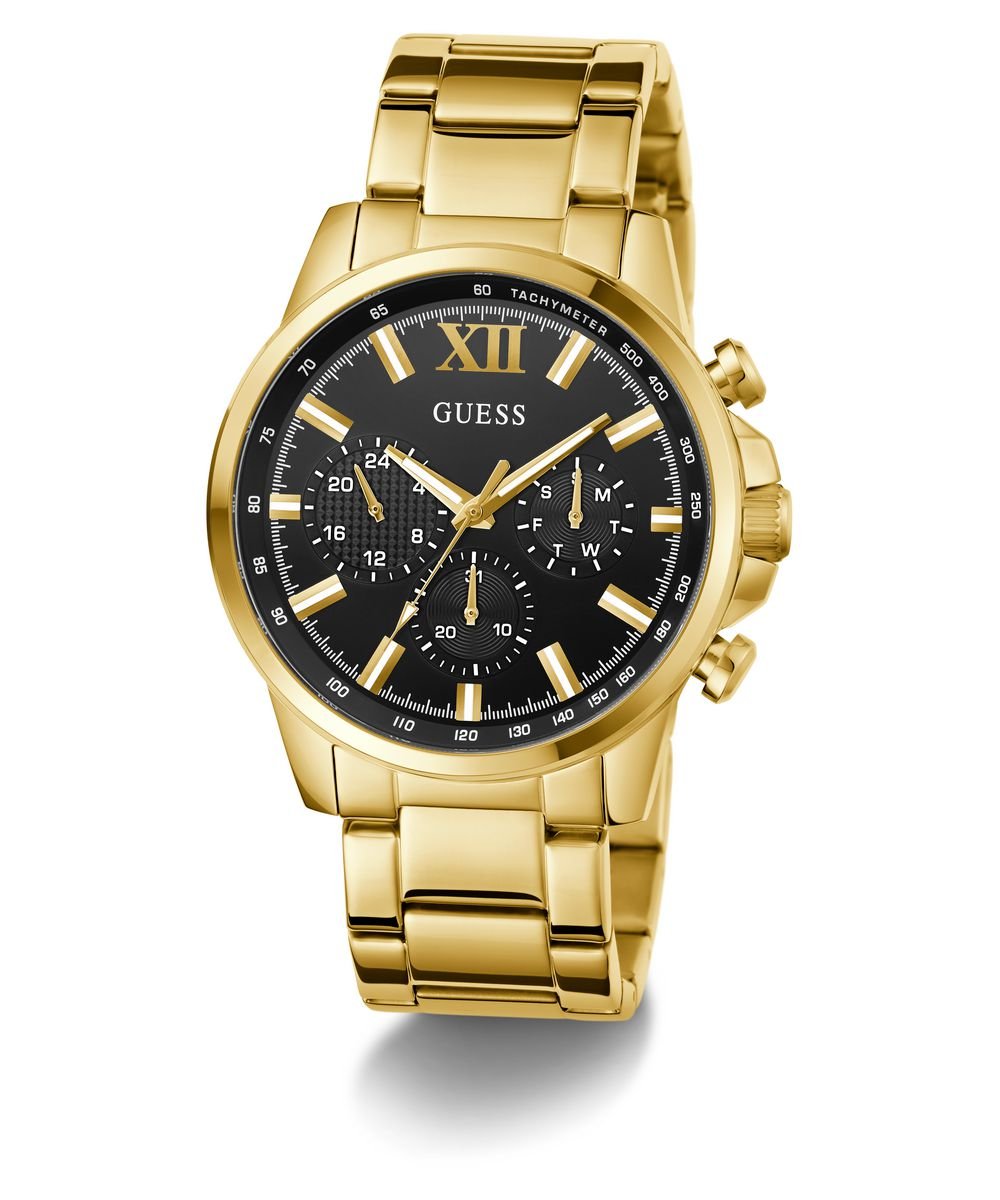 Men's Gold Black Walker Watch GW0900G3Guess WatchesGW0900G3