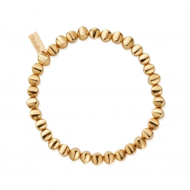 Men's Gold Bullet Bracelet GBBMULMChloBoGBBMULM