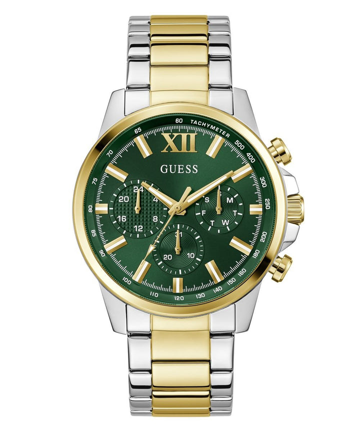 Men's Gold / Silver Green Walker Watch GW0900G5Guess WatchesGW0900G5