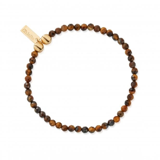 Men's Gold Tiger's Eye Bracelet GBTESBMChloBoGBTESBM