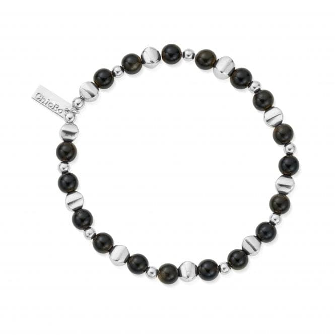 Men's Golden Obsidian Bullet Bracelet SBGOBULMChloBoSBGOBULM