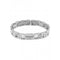 Mens Steel 12mm Flat Chain Crystal Detail Bracelet UMB01342STGuess JewelleryUMB01342ST