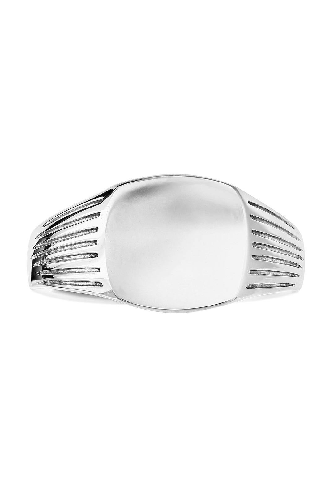 Mens Sterling Silver Signet RingThe Fine CollectiveBA0061690 - R