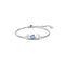 Mesmera Mixed Cuts Blue Rhodium Plated Bracelet 5668359Swarovski5668359