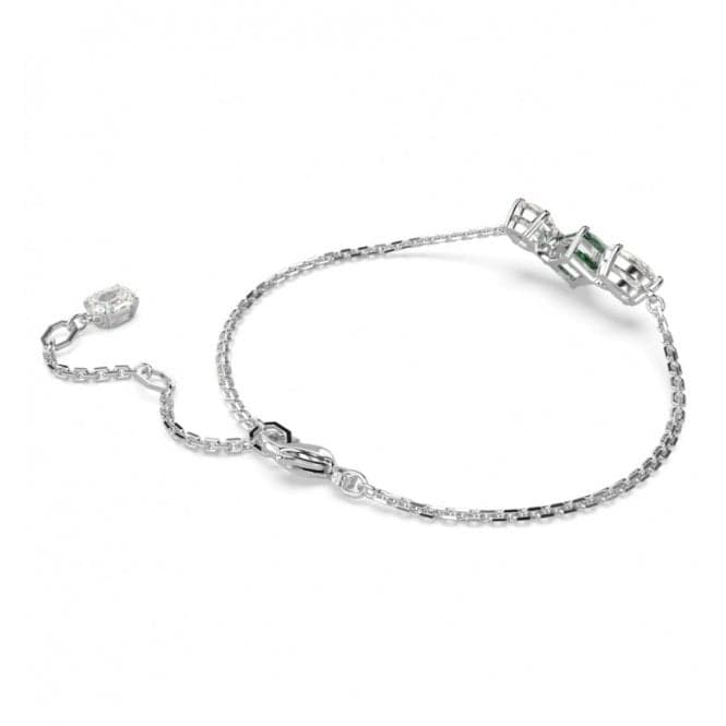 Mesmera Mixed Cuts Green Rhodium Plated Bracelet 5668360Swarovski5668360