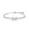 Mesmera Mixed Cuts Scattered Design White Rhodium Plated Bangle 5667253Swarovski5667253