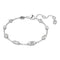 Mesmera Mixed Cuts Scattered Design White Rhodium Plated Bracelet 5661530Swarovski5661530