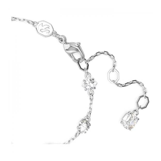 Mesmera Mixed Cuts Scattered Design White Rhodium Plated Bracelet 5661530Swarovski5661530