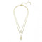 Meteora White Gold - tone Plated Layered Pendant 5683442Swarovski5683442