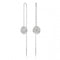 Meteora White Rhodium Plated Drop Earrings 5683448Swarovski5683448