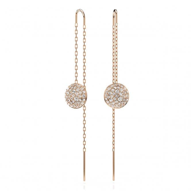 Meteora White Rose Gold - tone Plated Drop Earrings 5689427Swarovski5689427