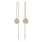Meteora White Rose Gold - tone Plated Drop Earrings 5689427Swarovski5689427