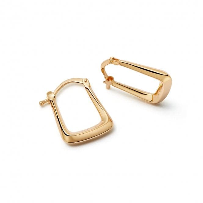 Midi Bold Creole Hoop In 18ct Gold Plated Earrings E3110_GPDaisyE3110_GP