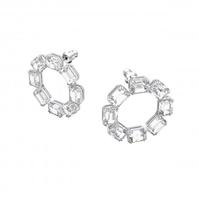 Millenia Hoop Circle Crystal Earrings 5618629Swarovski5618629