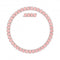 Millenia Octagon Cut Crystals Pink Rhodium Plated Necklace 5608807Swarovski5608807