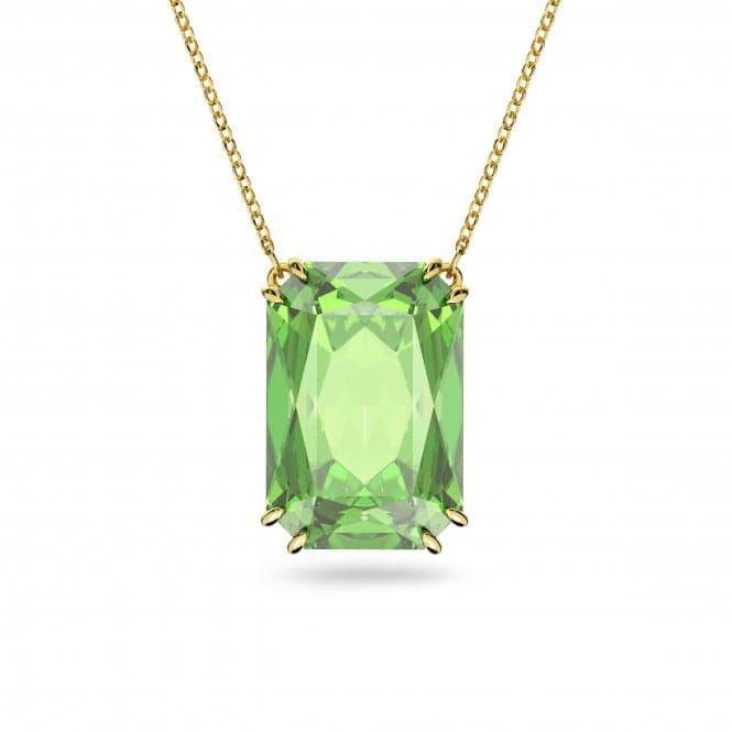 Millenia Pendant Green Gold - tone Plated Necklace 5619491Swarovski5619491