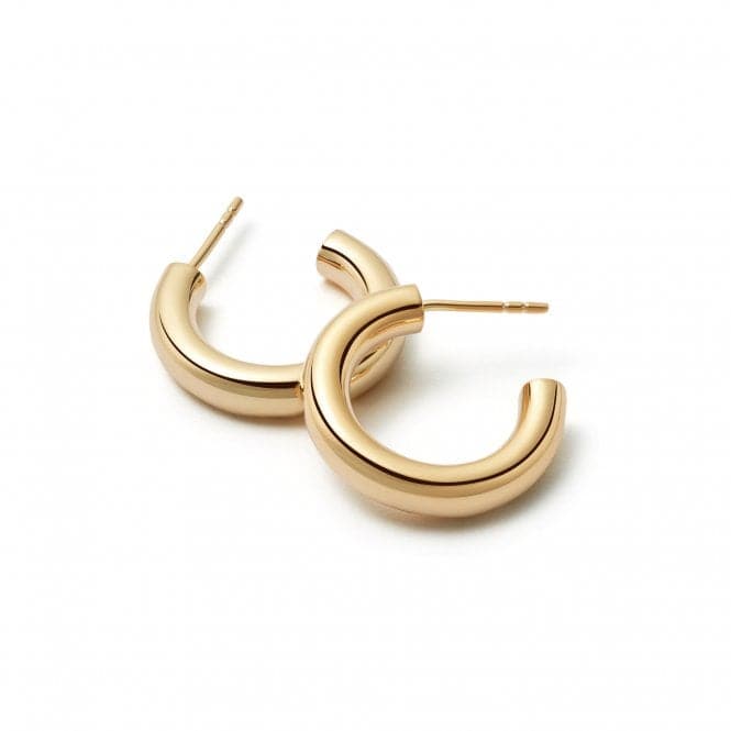 Mini Bold Hoop In 18ct Gold Plated Earrings E3120_GPDaisyE3120_GP