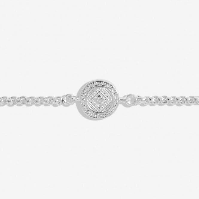 Mini Charms Coin Silver Plated 24.5cm Bracelet 7142Joma Jewellery7142