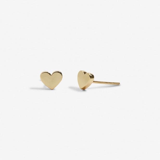 Mini Charms Hearts Silver Gold Rose Gold Earrings 7059Joma Jewellery7059