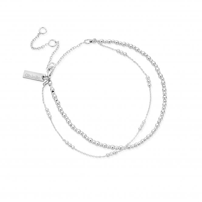 Mini Cute Triple Bobble Chain Anklet SANMCTBBChloBoSANMCTBB