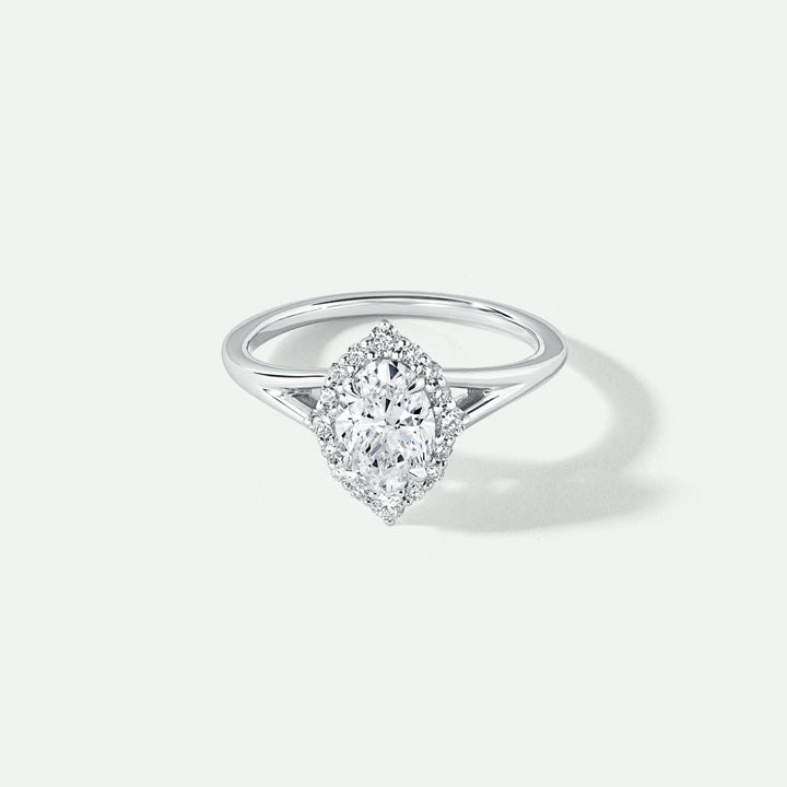 Mischa | 9ct White Gold 1ct tw Lab Grown Diamond Engagement RingCreated BrillianceBA0073982 - O