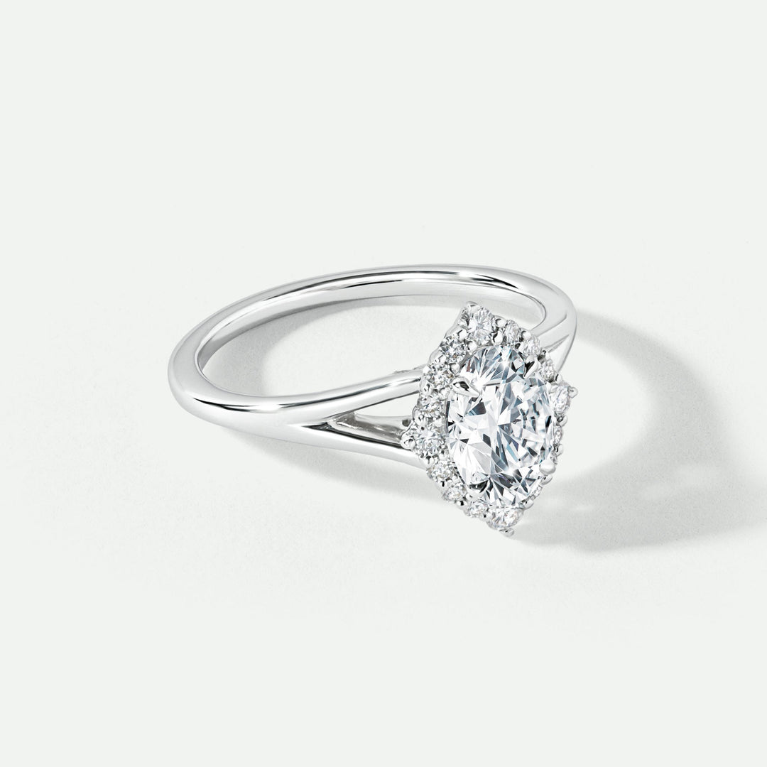 Mischa | 9ct White Gold 1ct tw Lab Grown Diamond Engagement RingCreated BrillianceBA0073982 - O