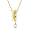 Mixed Cuts White Gold - tone Plated Dextera Pendant 5653333Swarovski5663333
