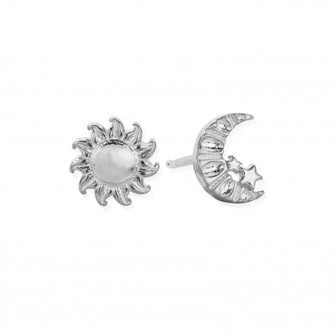 Moon And Sun Stud Earrings SEST3300ChloBoSEST3300