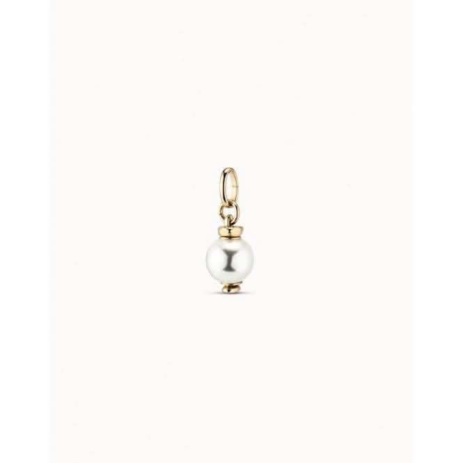 Moon Charm White Pearl Shell CharmUNOde50CHA0080BPLORO0U