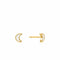 Moon Gold Stud Earrings E030 - 01GAnia HaieE030 - 01G