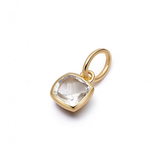 Moonstone June Birthstone 18ct Gold Plated Charm PBS18_GPDaisyPBS18_GP