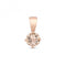 Morganite Claw Set Pendant PD231RMGemstones JewelleryPD231RM
