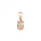 Morganite Claw Set Pendant PD232RMGemstones JewelleryPD232RM