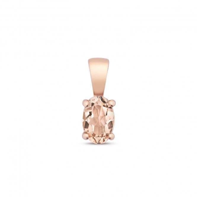 Morganite Claw Set Pendant PD232RMGemstones JewelleryPD232RM