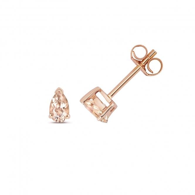 Morganite Claw Set Stud Earrings ED244RMGemstones JewelleryED244RM