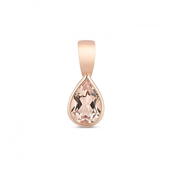 Morganite Rubover Pendant PD236RMGemstones JewelleryPD236RM