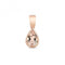 Morganite Rubover Pendant PD236RMGemstones JewelleryPD236RM