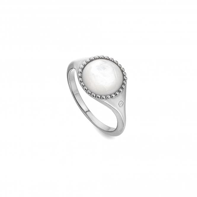 Mother of Pearl Circle Ring DR258Hot DiamondsDR258/K