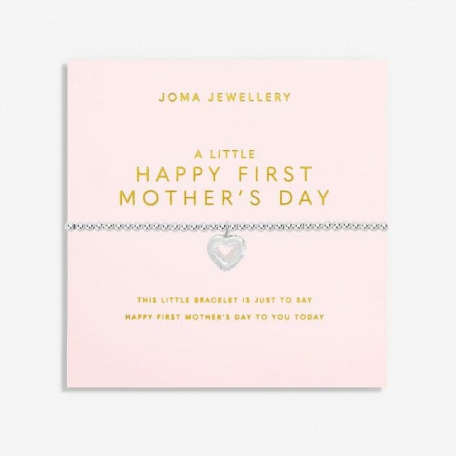 Mother's Day A Little Happy First Mother's Day Silver Plated 17.5cm Bracelet 6866Joma Jewellery6866