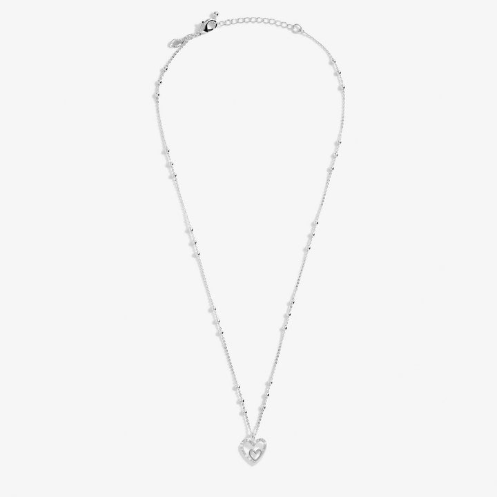 Mother's Day A Little Happy Mother's Day Silver Plated Necklace 8584Joma Jewellery8584