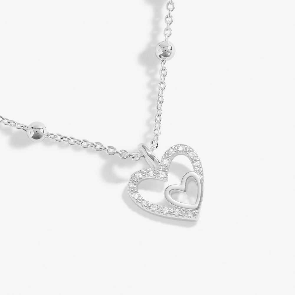 Mother's Day A Little Happy Mother's Day Silver Plated Necklace 8584Joma Jewellery8584