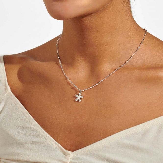 Mother's Day A Little If Mum's Were Flowers I'd Pick You Silver Plated Necklace 6928Joma Jewellery6928