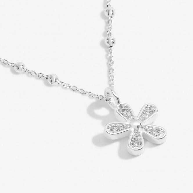 Mother's Day A Little If Mum's Were Flowers I'd Pick You Silver Plated Necklace 6928Joma Jewellery6928