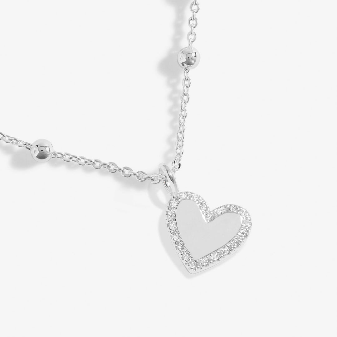 Mother's Day A Little Just For You Mum Silver Plated Necklace 8587Joma Jewellery8587