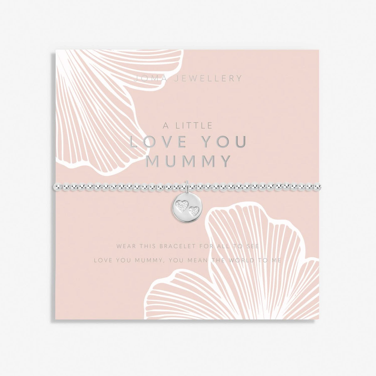 Mother's Day A Little Love You Mummy Silver Plated Bracelet 8513Joma Jewellery8513