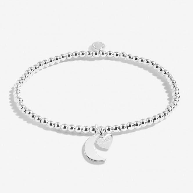 Mother's Day A Little Love You To the Moon Back Mum Silver Plated 17.5cm Bracelet 6858Joma Jewellery6858