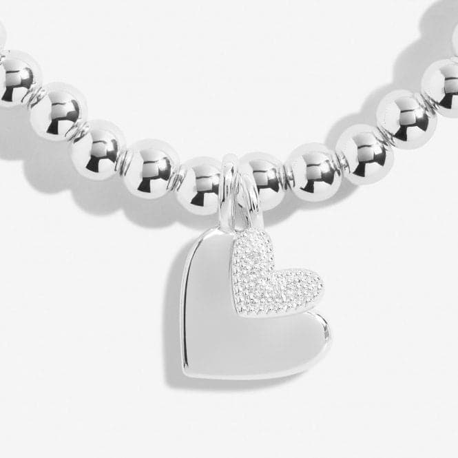 Mother's Day A Little Mother Daughter Silver Plated 17.5cm Bracelet 6857Joma Jewellery6857