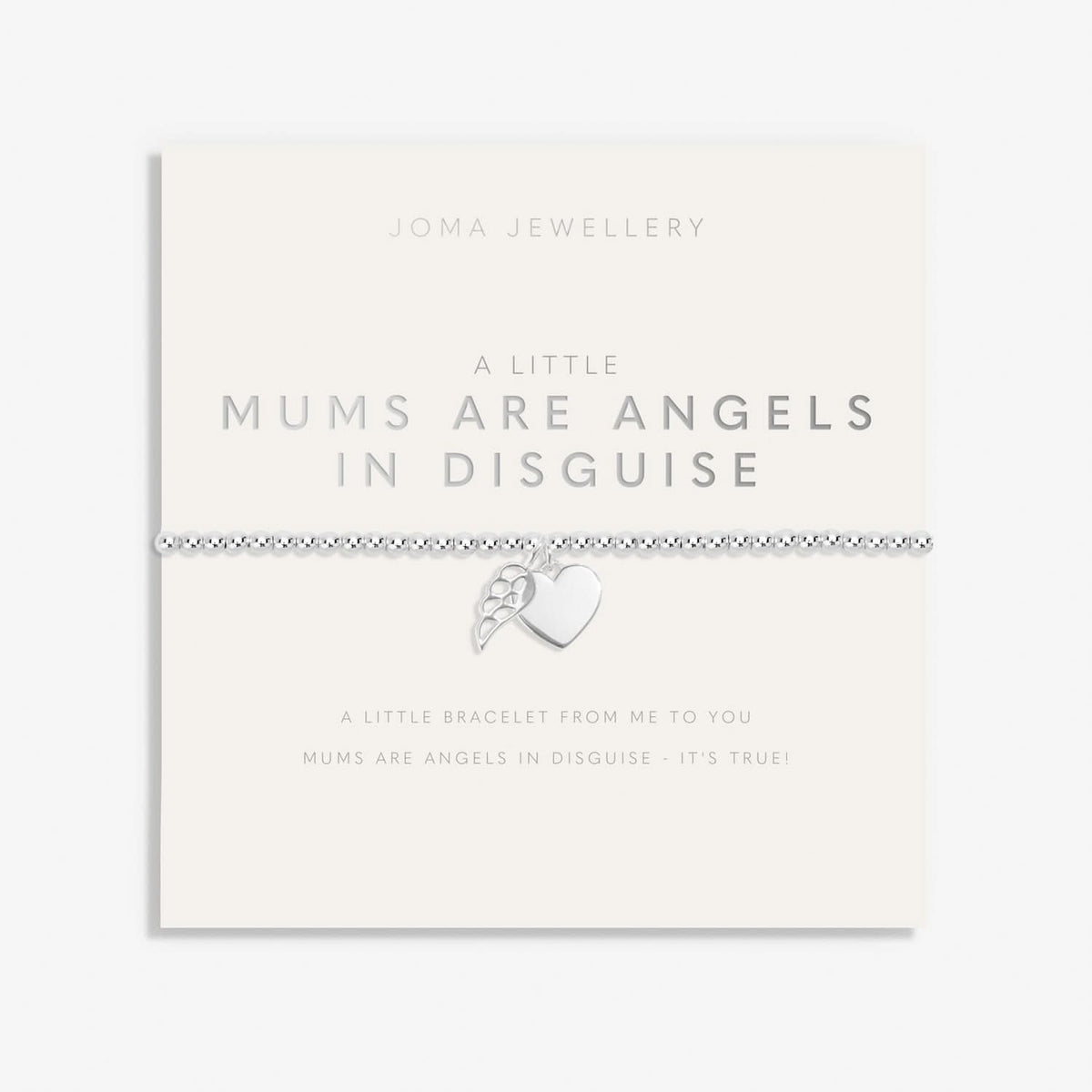 Mother's Day A Little Mums Are Angels In Disguise Bracelet 8518Joma Jewellery8518